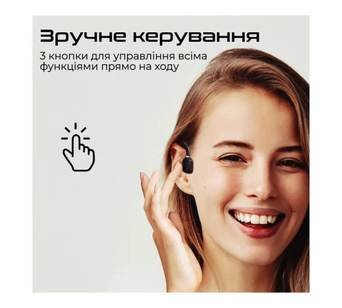 Навушники Promate Ripple Black (ripple.black)