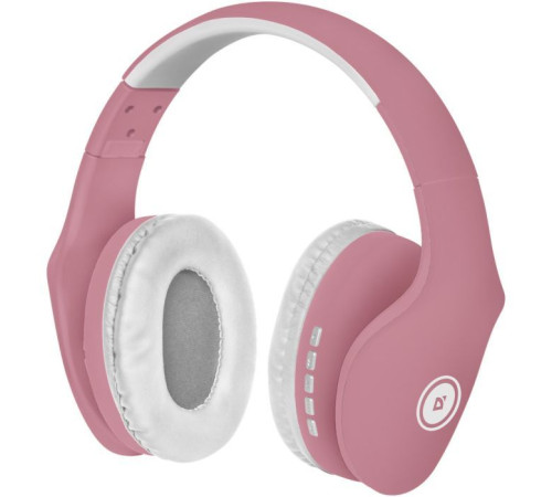 Навушники Defender FreeMotion B525 Bluetooth Pink-White (63528)
