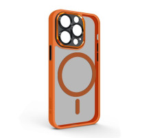Чохол до мобільного телефона Armorstandart Unit MagSafe SE Apple iPhone 13 Pro Orange Black (ARM75379)