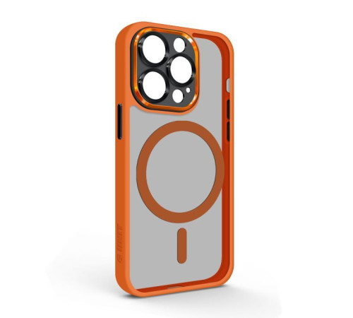 Чохол до мобільного телефона Armorstandart Unit MagSafe SE Apple iPhone 13 Pro Orange Black (ARM75379)