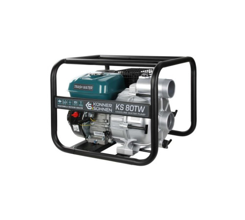 Мотопомпа Konner&Sohnen KS 80TW для брудної води, 7.0к.с, 1100л/хв, 35кг (KS80TW)