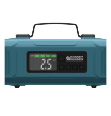 Пуско зарядний пристрій Konner&Sohnen портативний KS JSP-2000 з компресором, 15В, 14800mAh, струм 800А/пік 2000А, USB, 22л/хв, 1.6кг (KSJSP-2000)