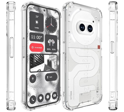 Чохол до мобільного телефона BeCover Anti-Shock Nothing Phone (2a) Clear (711793)