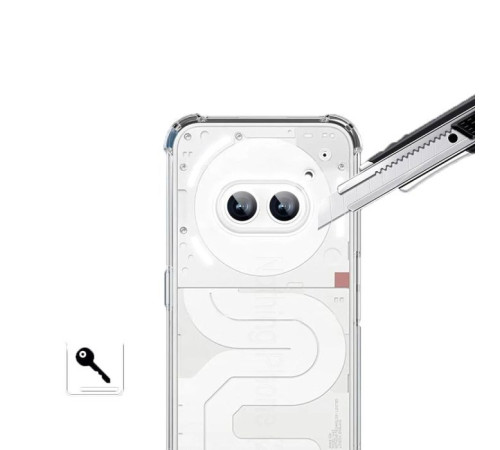 Чохол до мобільного телефона BeCover Anti-Shock Nothing Phone (2a) Clear (711793)