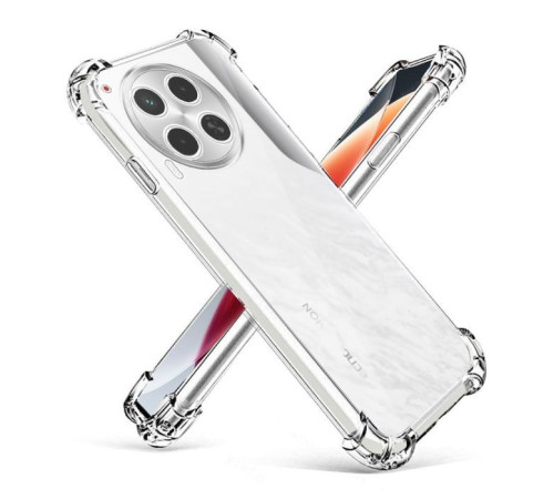 Чохол до мобільного телефона BeCover Anti-Shock Tecno Camon 30 (CL6) Clear (711790)