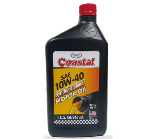 Моторное масло Coastal Synthetic Blend 10W40 0,946л