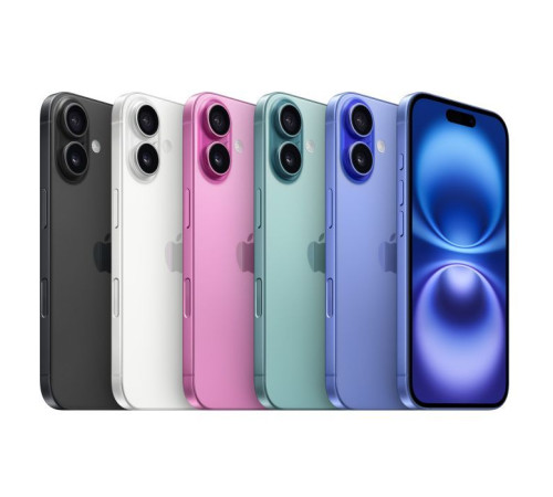 Мобільний телефон Apple iPhone 16 Plus 128GB Ultramarine (MXVX3)