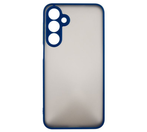 Чехол для мобильного телефона Dengos Samsung Galaxy M35 5G Matte + glass Blue (DG-KM-108)