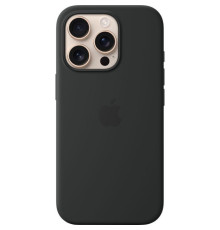Чохол до мобільного телефона Apple iPhone16 Pro Silicone Case with MagSafe - Black (MYYJ3ZM/A)