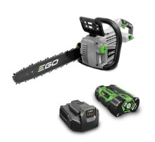 Ланцюгова пила EGO CS1401E KIT, 56В, шина 35см, 52лан, 3/8P, 1,1мм, акум. 2,5Ah + ЗП (0410003027)