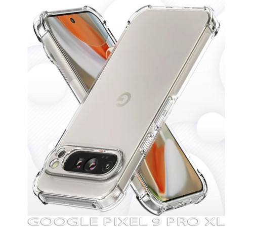 Чохол до мобільного телефона BeCover Anti-Shock Google Pixel 9 Pro XL Clear (712139)