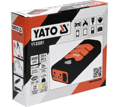 Пуско зарядний пристрій Yato YT-83081