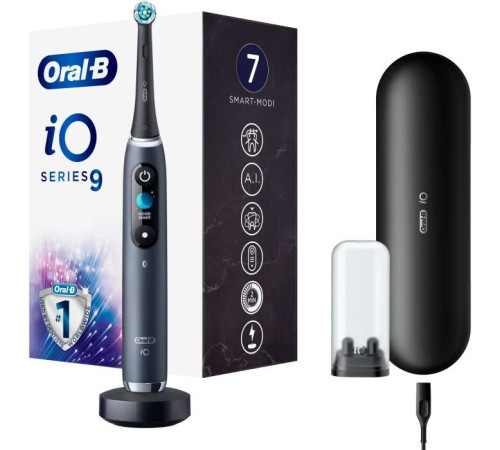 Електрична зубна щітка Oral-B IOM9.1B2.2AD Black Onyx