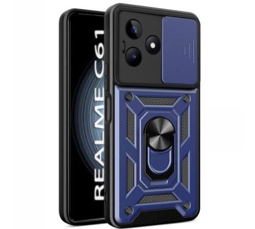 Чохол до мобільного телефона BeCover Military Realme C63 Blue (712179)
