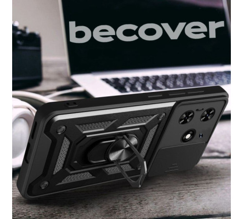 Чохол до мобільного телефона BeCover Military Tecno Spark 20 (KJ5n) Black (712168)