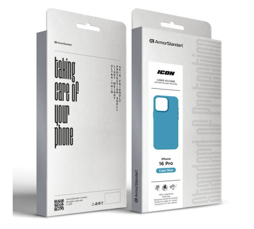 Чохол до мобільного телефона Armorstandart ICON2 Case Apple iPhone 16 Pro Capri Blue (ARM79638)