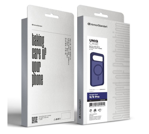 Чехол для мобильного телефона Armorstandart Uniq MagSafe Google Pixel 9/9 Pro Dark Blue (ARM80912)