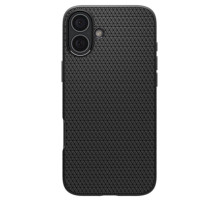 Чохол до мобільного телефона Spigen iPhone 16 Plus Liquid Air Matte Black (ACS08066)