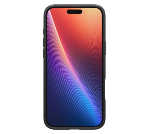 Чохол до мобільного телефона Spigen iPhone 16 Plus Liquid Air Matte Black (ACS08066)