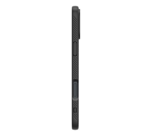 Чохол до мобільного телефона Spigen iPhone 16 Plus Liquid Air Matte Black (ACS08066)