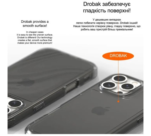 Чехол для мобильного телефона Drobak Acrylic Case with Airbag для iPhone 14 (949401)