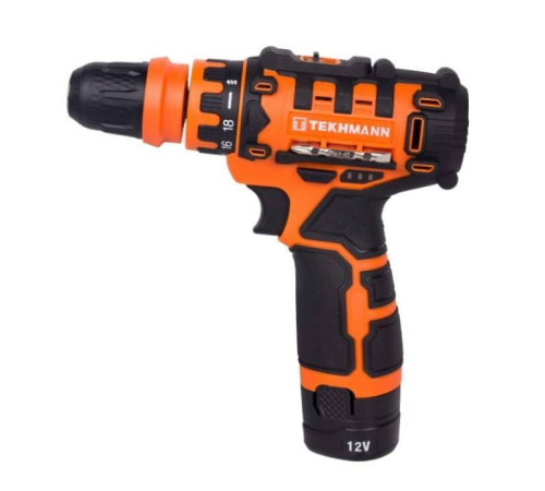 Шуруповерт Tekhmann TCD-12/2 DFR 2Ah (853784)