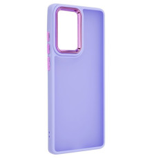 Чохол до мобільного телефона Armorstandart Frame Motorola G55 5G Violet (ARM81264)