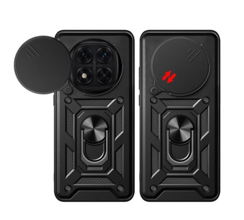 Чохол до мобільного телефона BeCover Military Xiaomi Redmi Note 14 Pro 5G Black (712869)