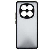 Чохол до мобільного телефона Dengos Matte Xiaomi Redmi Note 14 Pro (Black) (DG-TPU-MATT-156)