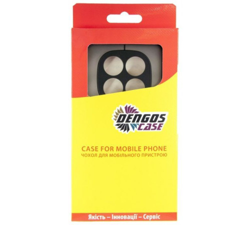 Чохол до мобільного телефона Dengos Matte Xiaomi Redmi Note 14 Pro (Black) (DG-TPU-MATT-156)