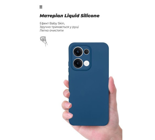 Чохол до мобільного телефона Armorstandart ICON OPPO Reno13 5G Camera cover Blue (ARM81890)