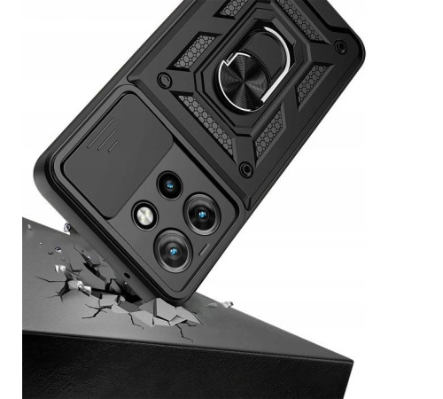 Чохол до мобільного телефона BeCover Military Motorola Edge 50 Neo Black (713051)