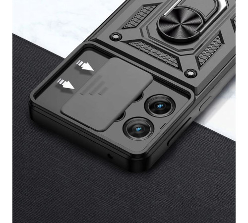 Чохол до мобільного телефона BeCover Military Motorola Edge 50 Neo Black (713051)