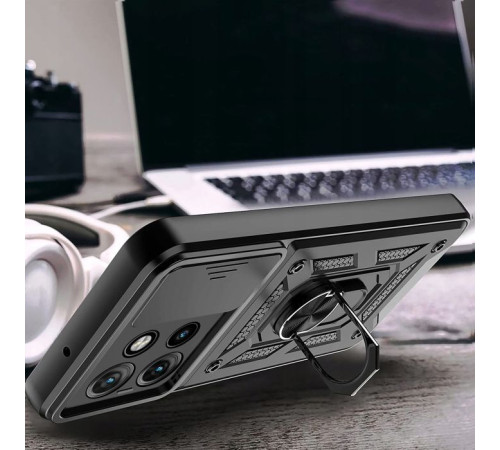 Чохол до мобільного телефона BeCover Military Motorola Edge 50 Neo Black (713051)