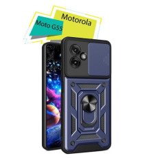 Чохол до мобільного телефона BeCover Military Motorola Moto G55 Blue (713057)