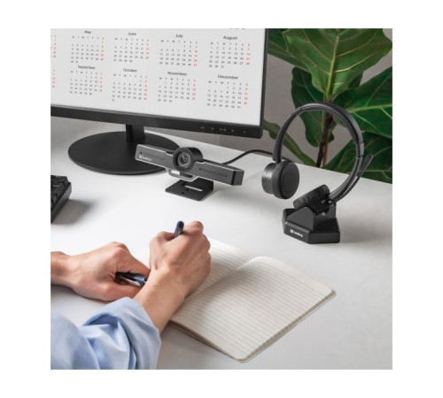 Навушники Sandberg Wireless Office Headset Pro+ Bluetooth Black (126-18)