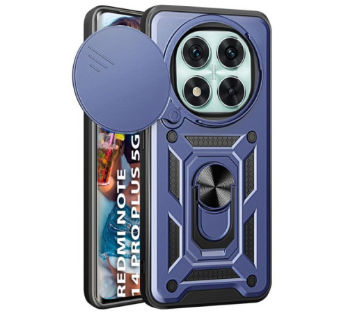 Чохол до мобільного телефона BeCover Military Xiaomi Redmi Note 14 Pro Plus 5G Blue (713174)