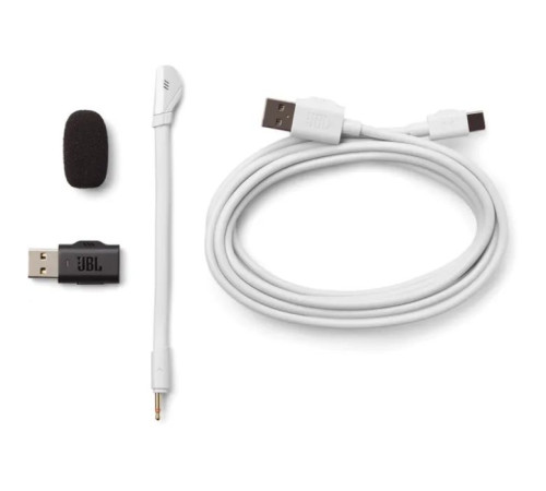 Навушники JBL Quantum 360 Wireless White (JBLQTUM360WHT)