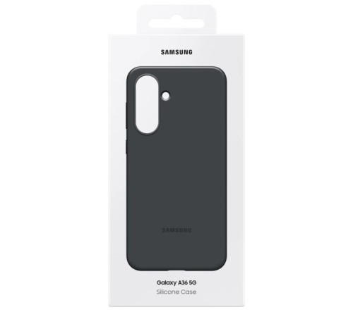 Чохол до мобільного телефона Samsung для Galaxy A36 (A366), Silicone Case black (EF-PA366CBEGWW)