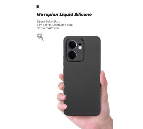 Чохол до мобільного телефона Armorstandart ICON OPPO Reno13 F 4G / Reno13 F 5G / Reno13 FS 5G Camera cover Black (ARM82930)