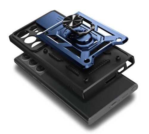 Чохол до мобільного телефона BeCover Military Samsung Galaxy S25 Ultra SM-S938 Blue (713468)