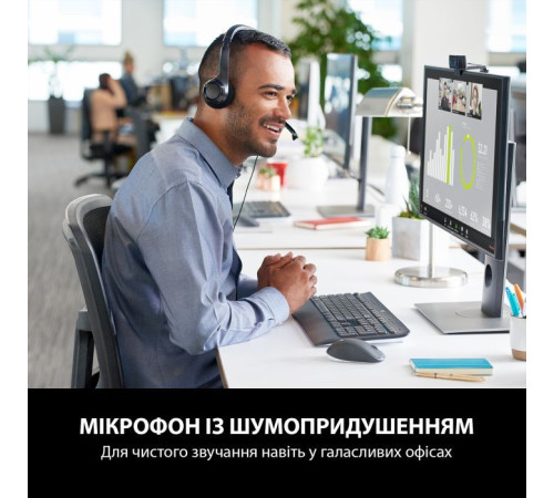 Навушники Logitech H390 (981-000406)