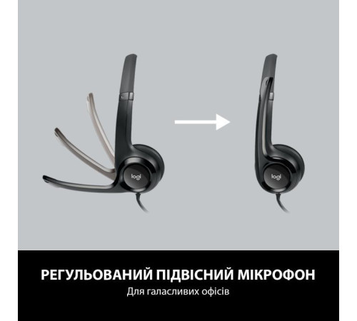 Навушники Logitech H390 (981-000406)