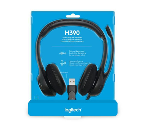 Навушники Logitech H390 (981-000406)