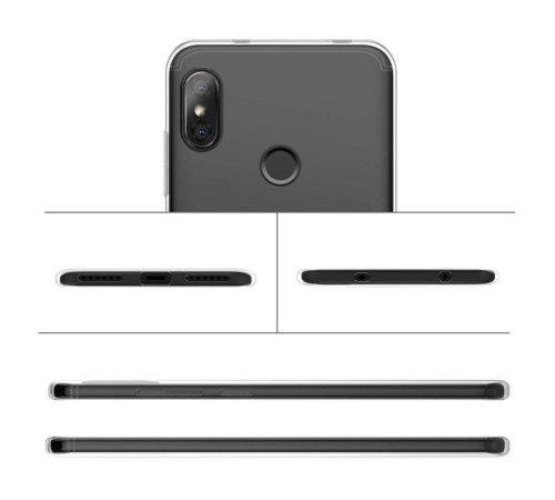 Чохол до мобільного телефона Laudtec для Xiaomi S2 Clear tpu (Transperent) (LC-S2)