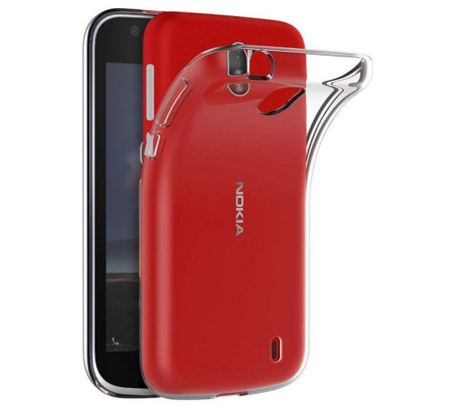 Чохол до мобільного телефона Laudtec для Nokia 1 Clear tpu (Transperent) (LC-N1T)