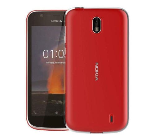 Чохол до мобільного телефона Laudtec для Nokia 1 Clear tpu (Transperent) (LC-N1T)