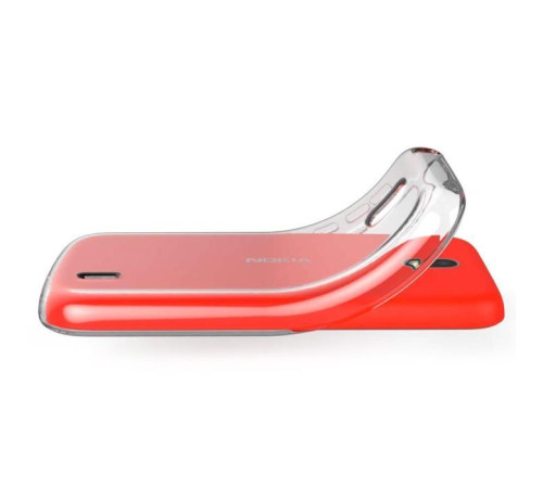 Чохол до мобільного телефона Laudtec для Nokia 1 Clear tpu (Transperent) (LC-N1T)