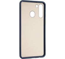 Чехол для мобильного телефона Gelius Bumper Mat Case для Samsung A215 (A21) Blue (00000079432)