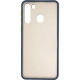 Чохол до мобільного телефона Gelius Bumper Mat Case for Samsung A215 (A21) Blue (00000079432)